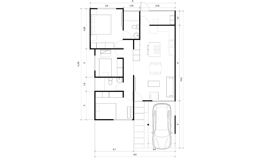 planta modelo 6 c